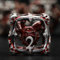 Beholder Würfelset, DND Würfel Metall Dice Set, ZHOORQI W20 Würfel Polyedrische Würfel für Dungeons and Dragons, D&D Spielwürfel Geschenk（Eye-Blood Red）