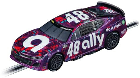 Carrera - 20064268 GO NASCAR Camaro NextGen ZL1 Hendrick Motorsports, Alex Bowman, No.48 | Maßstab 1:43 Slotcar | Kompatibel mit GO, GO Plus & Battery | Authentisch für Kinder & Erwachsenen