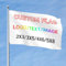 Drapeau & Bannière Personnalisés - Créez Votre Propre Drapeau/Bannière, Ajoutez Logo/Texte/Photo pour Décoration de Jardin Extérieur - 2x3 Ft - Simple Face