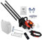 iondelce Petrol Hedge Trimmer,Dual Sided Hedge Trimmer :26cc, 60 cm Cutting Blade, Dual Action Blades, Soft Start, Handle Anti-Vibration System, Easy Starting Red