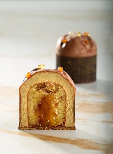 Generico Stampi in Silicone per Dolci PX43113 Panettone 15 Impronte - Accessori Professionali per Natale e Pasticceria - Stampini Monoporzione per Dolci Forno – Stampi Professionali