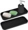 2 Pack Silicone Organizer Tray, Sink Non-Slip Soap and Sponge Holder for Kitchen, Bathroom, Counter – Quick Drying Silicone Storage Tray for Organiser Dish Brush, Soap Dispenser, Scrubber, Black