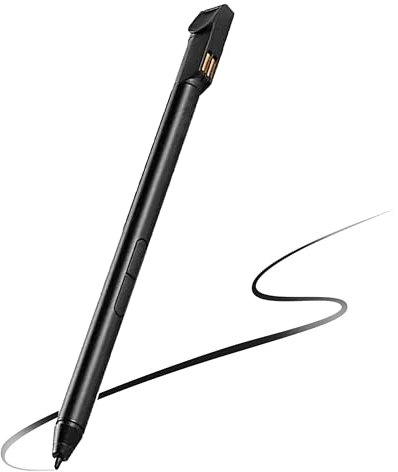 Pen Pro-3 for Lenovo Thinkpad Yoga X1 Yoga, ThinkPad X1 Yoga 1st Gen, ThinkPad X1 Yoga 2nd Gen, 11e 4th Gen Chrome, ThinkPad Pen Pro 3 with 2048 Levels of Pressure,Compatible 4X80K32539 00HN897 Black