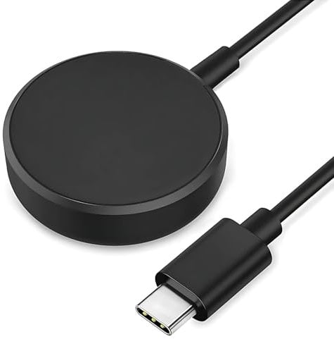 pluX USB-C Charger Compatible with Samsung Galaxy Watch 6/6Classic 5/5 Pro,Fast Wireless Magnetic Charging Dock for Samsung Galaxy Watch 4/4 Classic,Watch 3, Active 2/Active