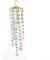 Carillon éolien en cascade pour apporter de la joie à votre pelouse et terrasse (coloré)