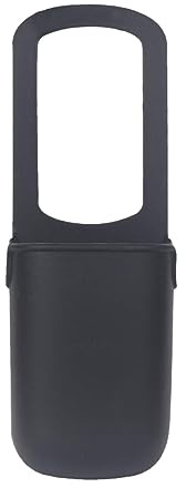 Zxpjkyu Porte-gobelet pour Poussette Support Boisson Universel Organisateur Bouteille Silicone Rangement Multifonction Adapté Poussette Vélo Tricycle Chaise, noir