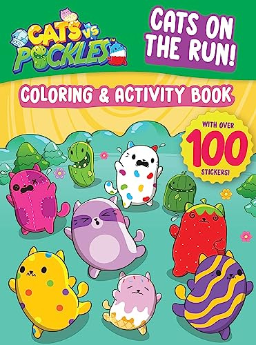 CATS ON THE RUN! ― COLORING & ACTIVITY BOOK
