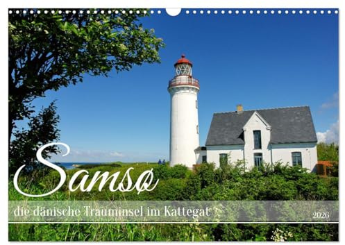 Samsö die dänische Trauminsel im Kattegat (Wandkalender 2026 DIN A3 quer), CALVENDO Monatskalender: Verliebt in eine Insel (CALVENDO Orte)
