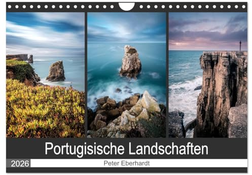 Portugisische Landschaften (Wandkalender 2026 DIN A4 quer), CALVENDO Monatskalender: Bezaubernde Landschaftsaufnahmen aus dem westlichsten der europäischen Länder: Portugal. (CALVENDO Orte)