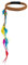 Boland 44529 - Hippie Haarband, Stirnband für Flower Power Kostüme, Indianer Kostüm, Faschingskostüme, JGA