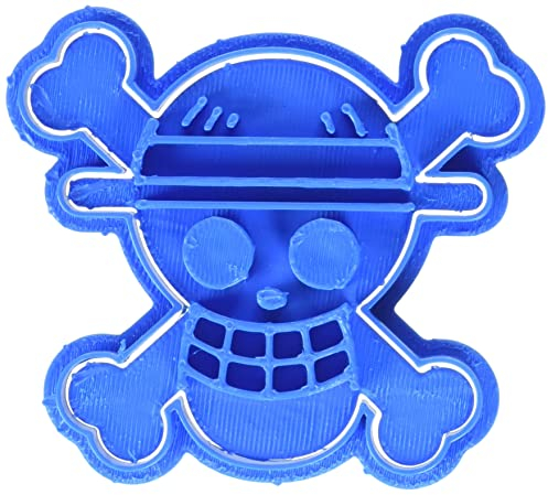 Cuticuter One Piece Emporte-pièce en plastique Bleu 8 x 7 x 1,5 cm