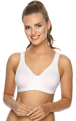 VIANIA! Wellnes BH Sport-BH 14750 CoolQuick Middle Function Farbe Weiß, Größe:90, Cup:B