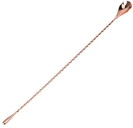 iTimo Rührlöffel, Mixlöffel, Spiralmuster, Edelstahl, 30/40 cm
