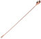 iTimo Rührlöffel, Mixlöffel, Spiralmuster, Edelstahl, 30/40 cm