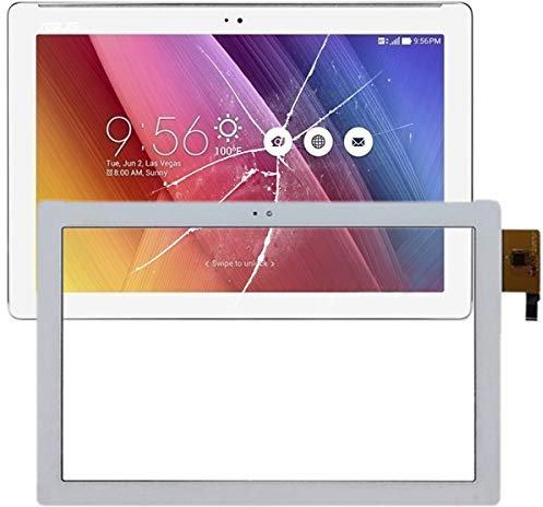 DINGJIA Ecran Tactile supérieur for ASUS ZenPad 10 Z300 Z300M (Noir) (Couleur : Blanc)