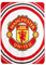 Red Devils Giant Manchester Utd Soft Polyester Fleece Blanket & Throw (125cm x 150cm)