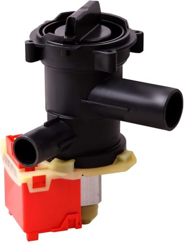 Ablaufpumpe Pumpe wie BOSCH 00144192 Copreci Laugenpumpe Abwasserpumpen mit Pumpenkopf und Sieb 30 Watt für Waschmaschinen