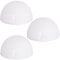 Deuba® Solarlampe für Außen 3er Set LED Wetterfest IP44 Dämmerungssensor Solar Kugel Hängend Weiß Garten Wand Leuchte Außenleuchte Balkon Deko