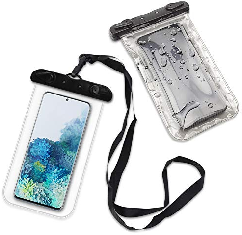Handy Hülle Wasserdicht kompatibel mit Samsung Galaxy S20 FE / 5G Tasche Schutzhülle Handyhülle Wassertasche Strand Outdoor Hülle Case, Farbe:Ultra Clear