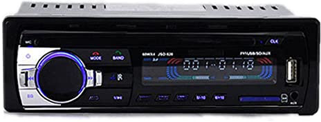 WEPECULIOR 24V Autoradio 4x45W Bluetooth Stereo Lettore MP3 Supporta Chiamate in Vivavoce Porte USB FM TF AUX in con Telecomando