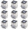 YINETTECH 30Pcs USB 2.0 Type B Female Jack Socket Connector Repair Replacement Adapter for PCB Board Projector Printer USB Socket