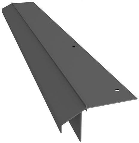 Renoplast® ABS-Montagestreifen für Traufprofil K100R | S80 2mm 200cm | Fertigstellung von Terrassen und Balkonen | Fliesenböden auf Klebemörtel | Wasser ablaufsysteme Winkelprofil