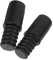 OSALADI 2pcs Broom Handle End Extension Pole Accessories Threaded Brush Stick Tip Broom Handle Attachments Threaded Handle Tips Broomstick Broom Handle Tips Tube Plastic Connector