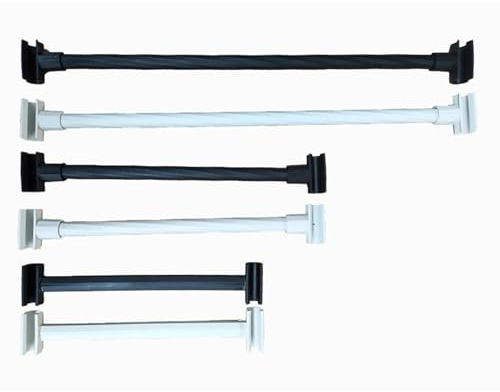 Lnder Rosenbögen Rankhilfen Verbindungsarme Verbinden Zwei Separate Bögen Miteinander (Color : Weiß, Size : 2pcs-60cm)