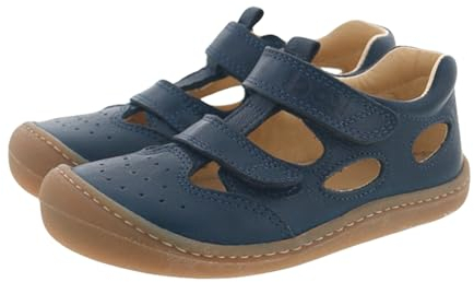 KOEL Sandalen BEP Barfußschuhe Lauflernschuh Barefoog Schmal Blau, Schuhgröße:EUR 24
