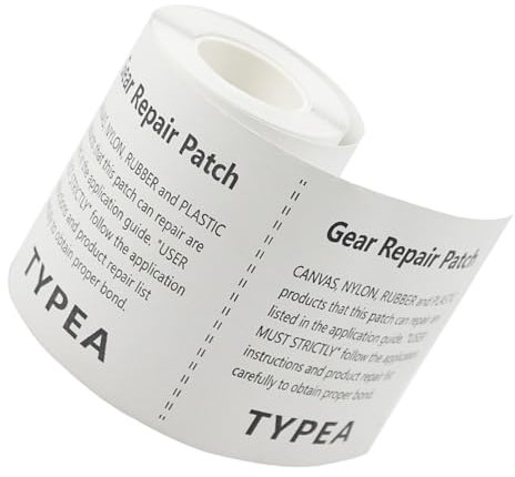 Njdkadey Ruban adhésif de réparation de voile résistant à l'eau pour bâche, camping-car, auvent, bâche