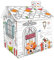 1Stk Graffiti-Spielzeug Kinder malen Spielzeug 3D-Puzzle aus Pappe für Kinder Playhouse for Kinder spielhaus DIY-Kit für Kinder spielhaus Spielzeug selber Machen Papier Weiß Vaguelly