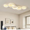 CURBEL LED Deckenleuchte Dimmbar mit Fernbedienung - Modernes Design Deckenlampe, 50W 6000LM, 3000K-6500K Farbtemperatur, Kompatibel mit Alexa & Google Assistant, für Wohnzimmer & Schlafzimmer
