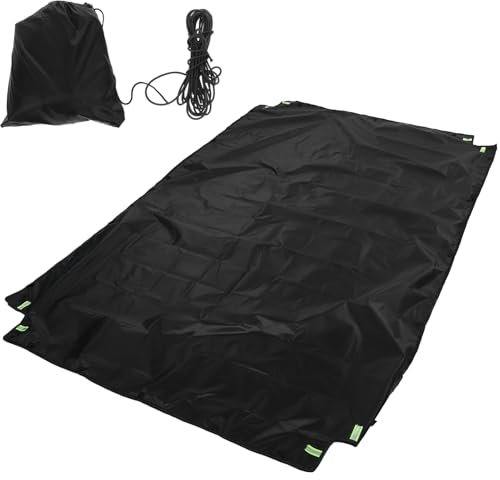 SOLUSTRE Heavy Duty Truck Bed Cover wasserdichte Abdeckung Für Pickups Outdoor-Schutz Gegen Sonne Und Regen Einsetzbar Installieren Aus Strapazierfähigem