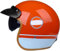 VVPEC Moto Casque Bol Open Face Classic Sun Casque Moto Jet Vintage avec Visière, Casques Vintage à Face Ouverte,ECEDOT Homologué en pour Scooter Chopper - Casque De Moto Homme Et Femme Pilot(3,L=59~6