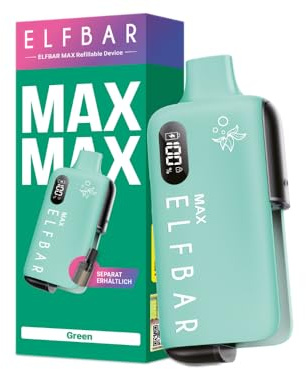 Gobar Elfbar - Max E-Zigaretten Set (enthält kein Nikotin) (Grün)