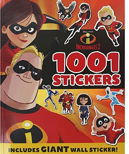 Disney Pixar Incredibles 2: 1001 Stickers (1001 Stickers Disney)