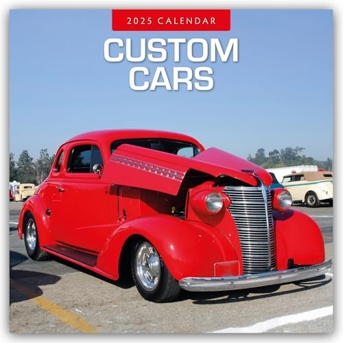 Custom Cars – Umgebaute Autos 2025 – 16-Monatskalender: Original Red Robin Publishing Ltd-Kalender [Mehrsprachig] [Kalender] (Wall-Kalender)