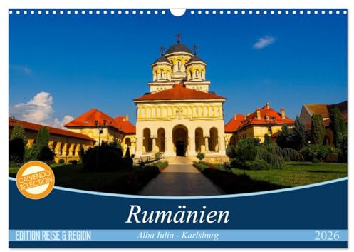Rumänien, Alba Iulia - Karlsburg (Wandkalender 2026 DIN A3 quer), CALVENDO Monatskalender: Die Wiege Rumäniens, in herrlichen Bildern der Fotografin Anneli Hegerfeld-Reckert (CALVENDO Orte)