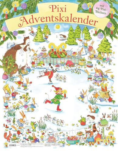 Pixi Adventskalender 2026: Mit 24 Pixi-Büchern | Kurze Weihnachtsgeschichten für Kindergartenkinder ab 3 Jahren zum Vorlesen