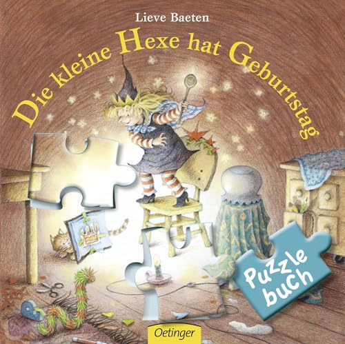 Die kleine Hexe hat Geburtstag: Puzzlebuch