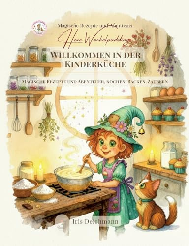 Willkommen in der Kinderküche: Magische Rezepte und Abenteuer, Kochen, Backen, Zaubern (Hexe Wackelpudding & Kater Pups – Magische Kinderküche)