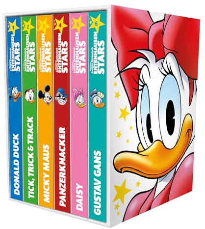 Lustiges Taschenbuch Entenhausen Stars Box: Band 01 - 06