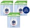 Carex 2 Hour Protection Antibacterial Moisture Hand Wash Refills, Liquid Hand Soap Eco Refill for Homes & Businesses, Caring Hand Wash, Bulk Buy, Pack of 3 x 1 litre
