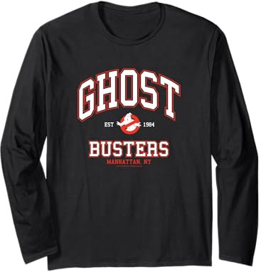 Ghostbusters No Ghost Basketball Jersey Long Sleeve T-Shirt