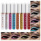 Beauty Searcher 8 Farben Matter Liquid Eyeliner Kit, Wasserdicht Langlebig, Hochpigmentiert, Metallic, Flüssig, Eyeliner