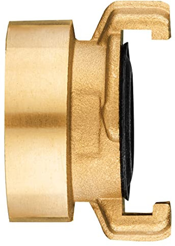 NEO TOOLS Schnellkupplung, Messing mit 1 oder 1 1/4 Außengewinde/Innengewinde, zum Anschluss an Wasserhähne oder Geräte mit Innengewinde/Außengewinde, Gartenschlauch (1 1/4, Innengewinde)