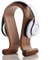 GBB Headphone Stand Wood Gaming Headset Stand Headphone Holder Earphone Stand for Over-ear Headphones