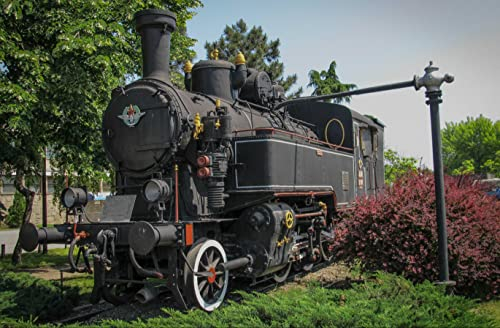 HANSEPUZZLE 109827 - Eisenbahn Puzzle 500 Teile | Fortbewegung Puzzle mit hochwertiger Puzzle Aufbewahrung: Kartonbox und wiederverschließbarem Beutel | Puzzle-Maße: 46 x 30 cm