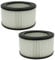 vhbw set da 2x filtro compatibile con Monzana (tutti modelli di aspiracenere) aspiracenere - Filtro HEPA anallergico