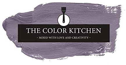 Livingwalls THE COLOR KITCHEN kräftige Wandfarbe - Malerfarbe für farbenfrohe Räume - matte Innenfarbe in Violett - 2,5l Deckfarbe in TCK2006